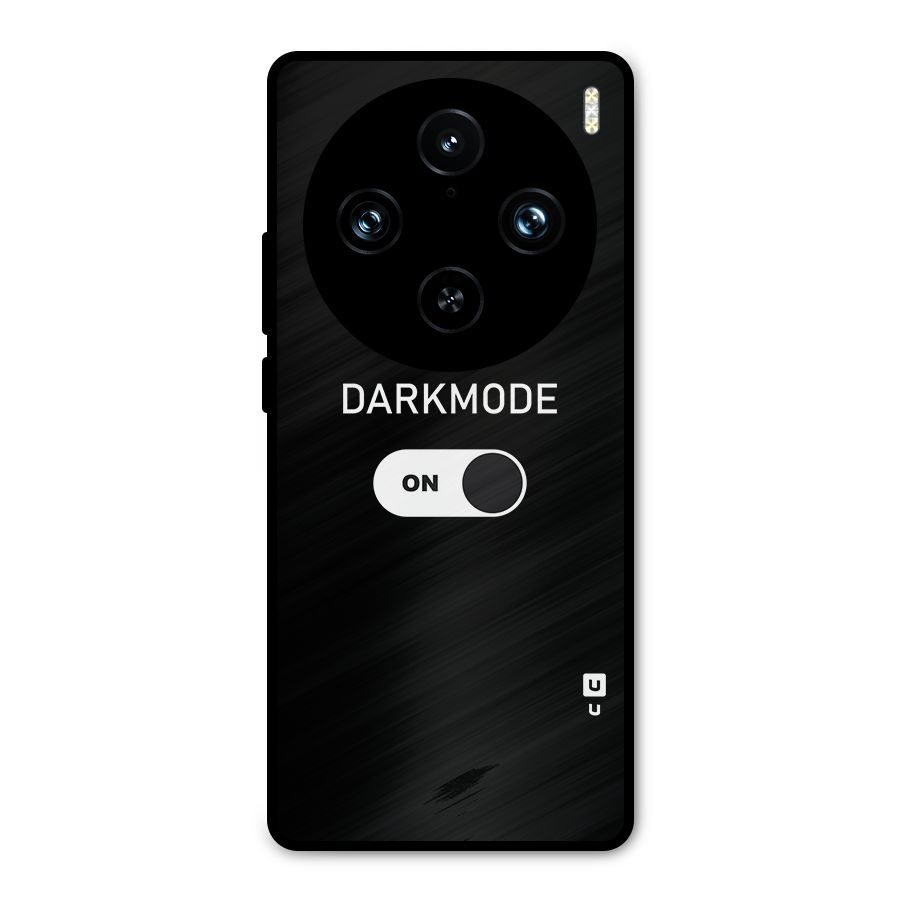 My Darkmode On Metal Back Case for Vivo X100 Pro