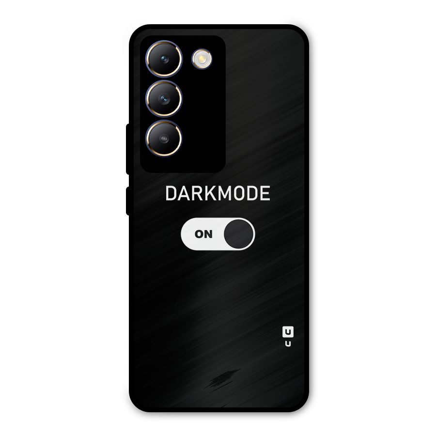 My Darkmode On Metal Back Case for Vivo Y200e