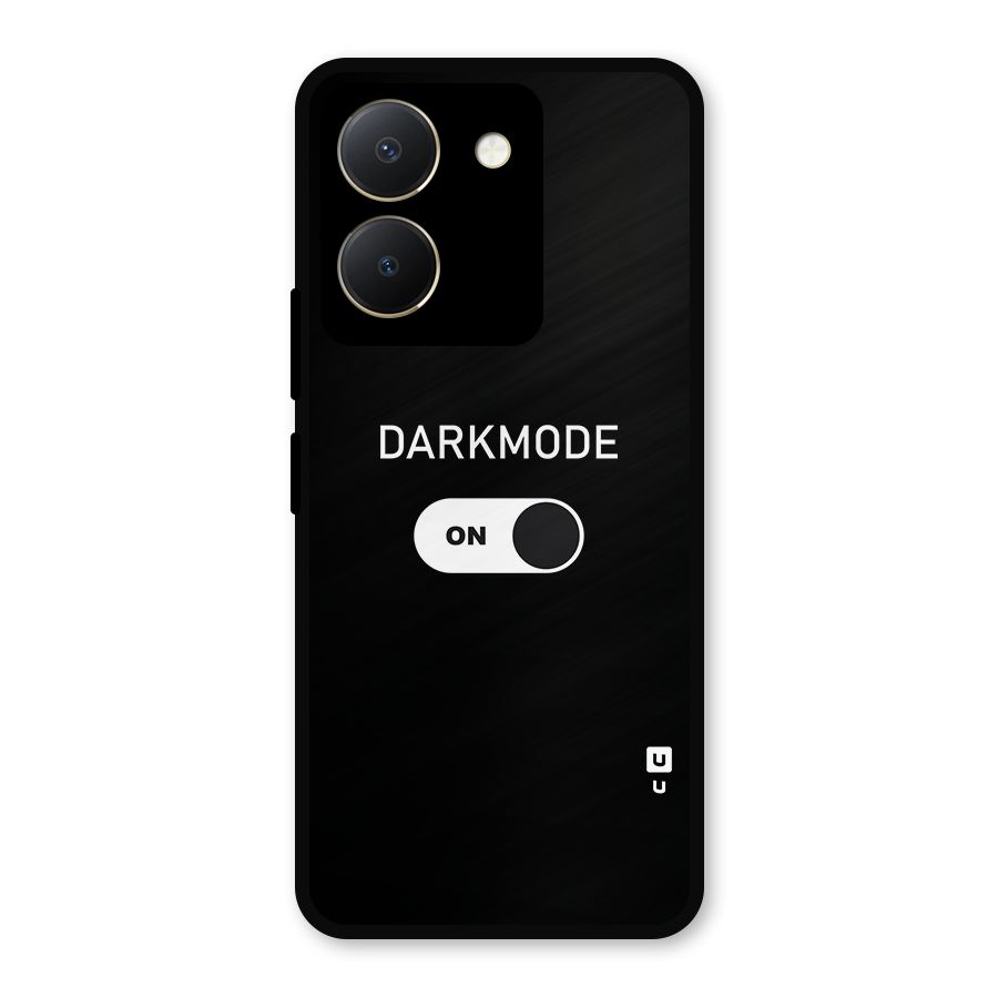 My Darkmode On Metal Back Case for Vivo Y36