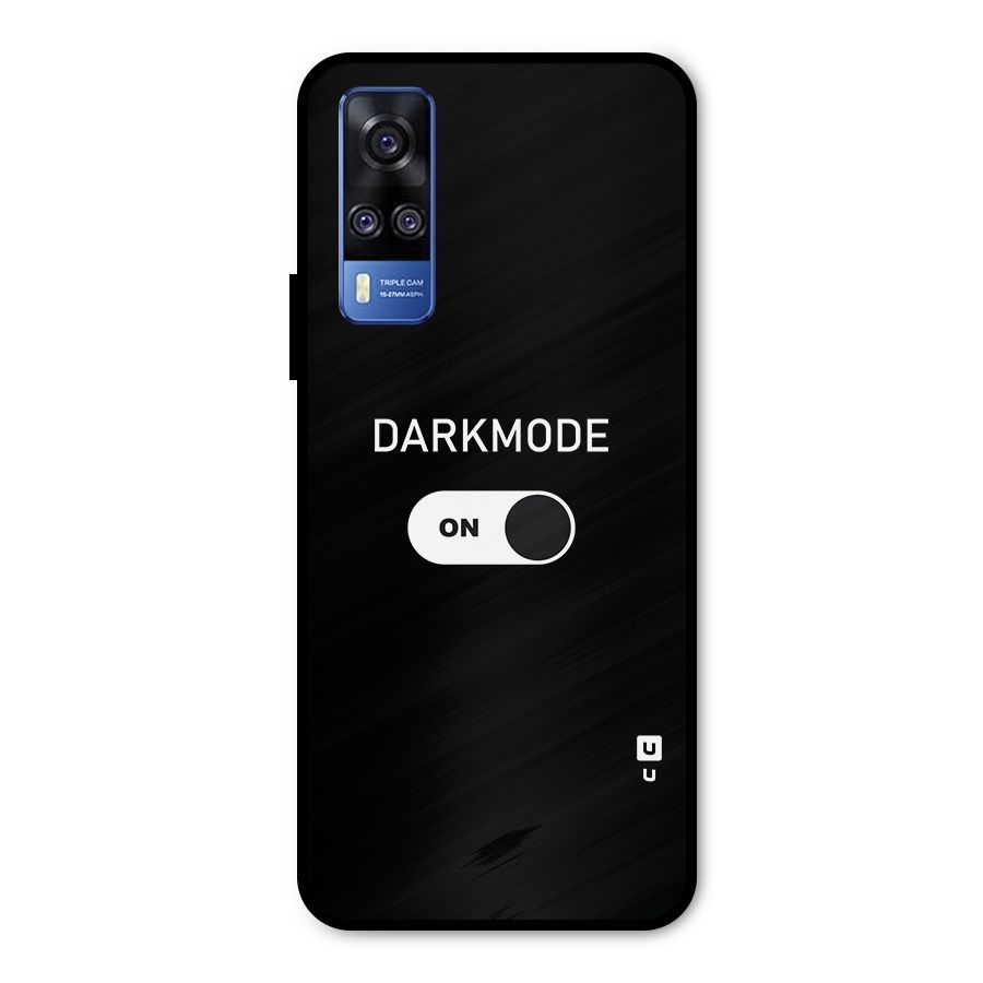 My Darkmode On Metal Back Case for Vivo Y51A