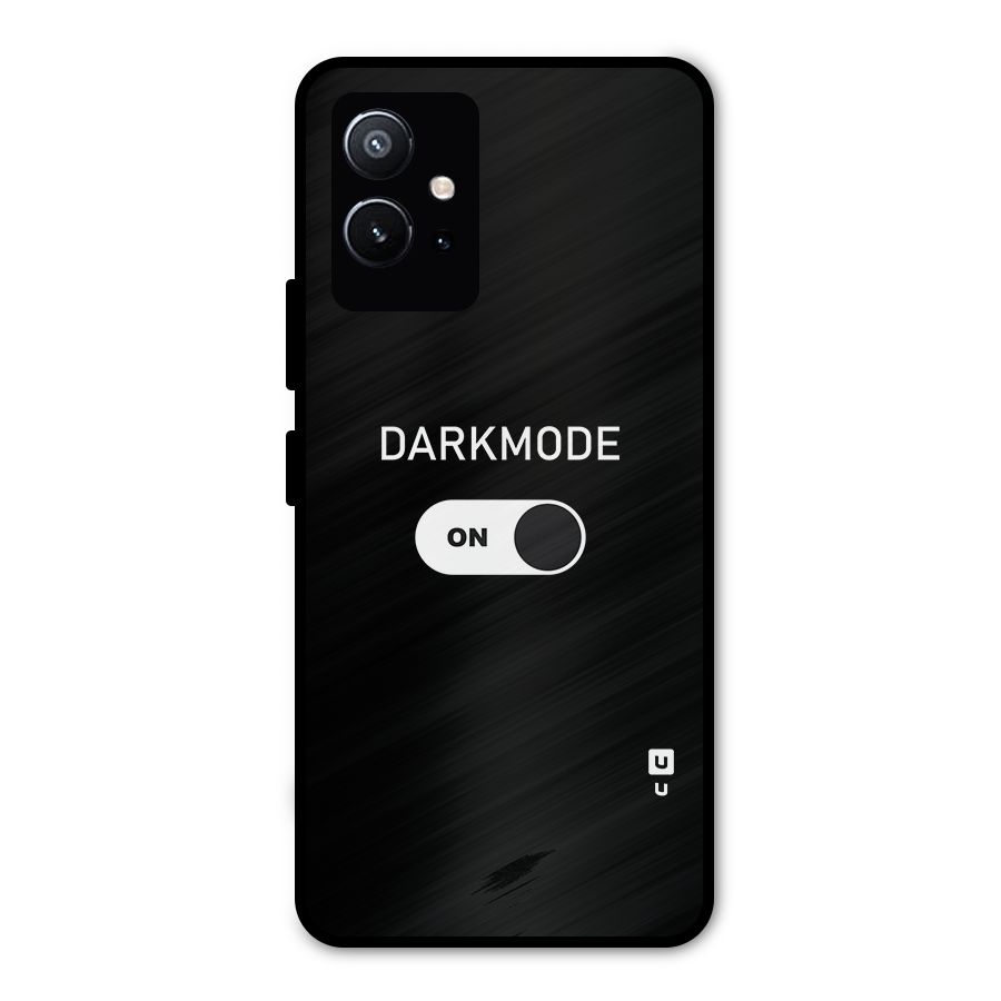 My Darkmode On Metal Back Case for Vivo Y75 5G