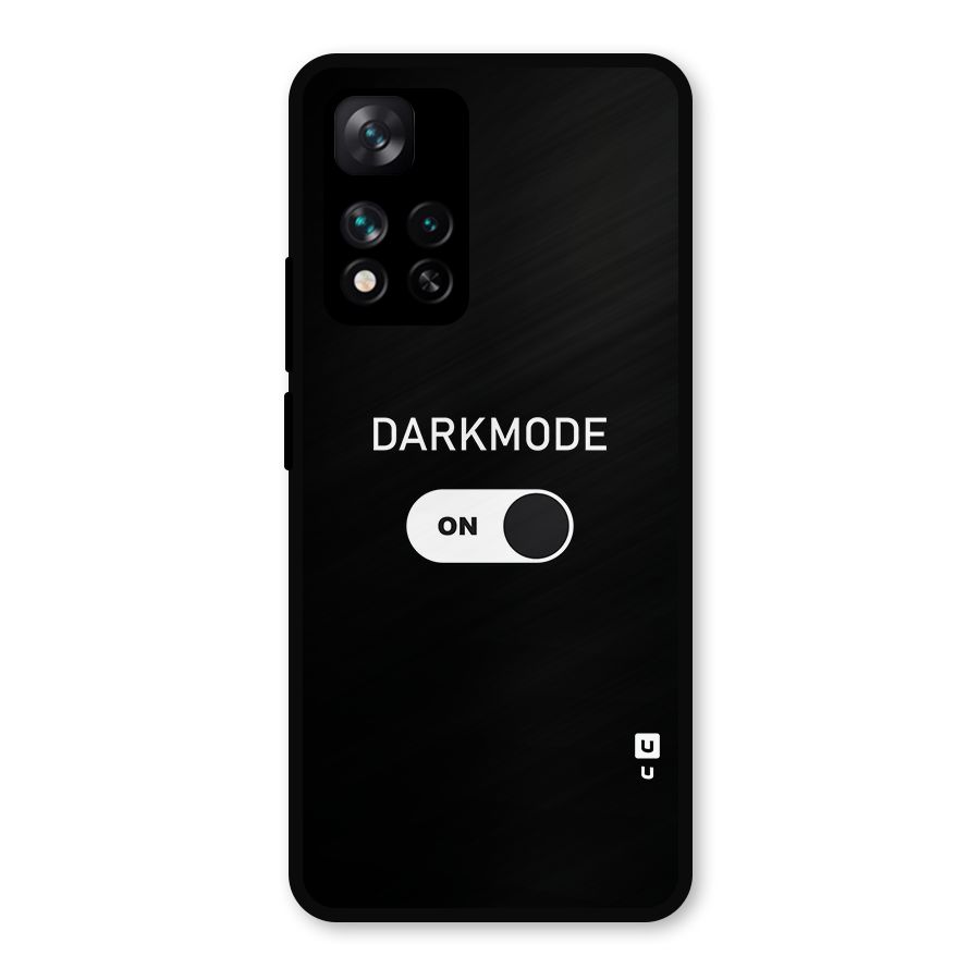 My Darkmode On Metal Back Case for Xiaomi 11i Hypercharge 5G