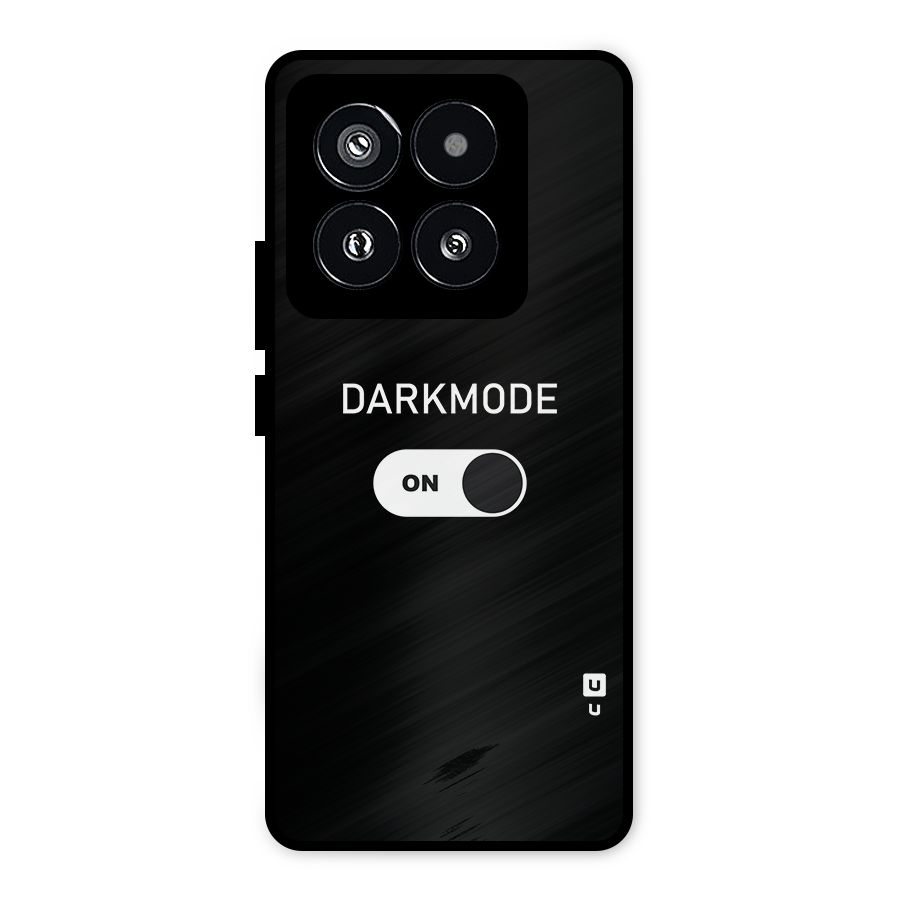 My Darkmode On Metal Back Case for Xiaomi 14 Pro