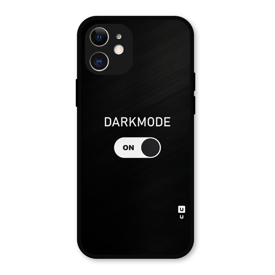 My Darkmode On Metal Back Case for iPhone 12