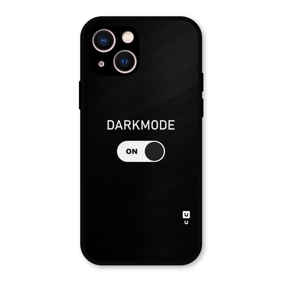 My Darkmode On Metal Back Case for iPhone 13