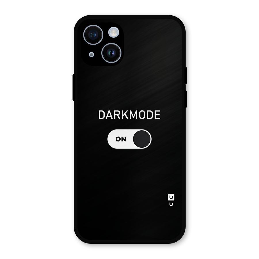 My Darkmode On Metal Back Case for iPhone 14