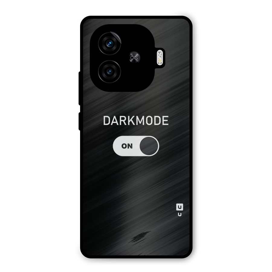 My Darkmode On Metal Back Case for iQOO Z9 Turbo