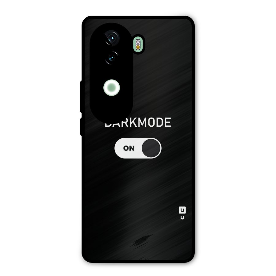 My Darkmode On Metal Back Case for iQOO Z9s