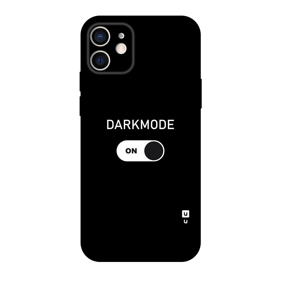 My Darkmode On Original Polycarbonate Back Case for iPhone 12