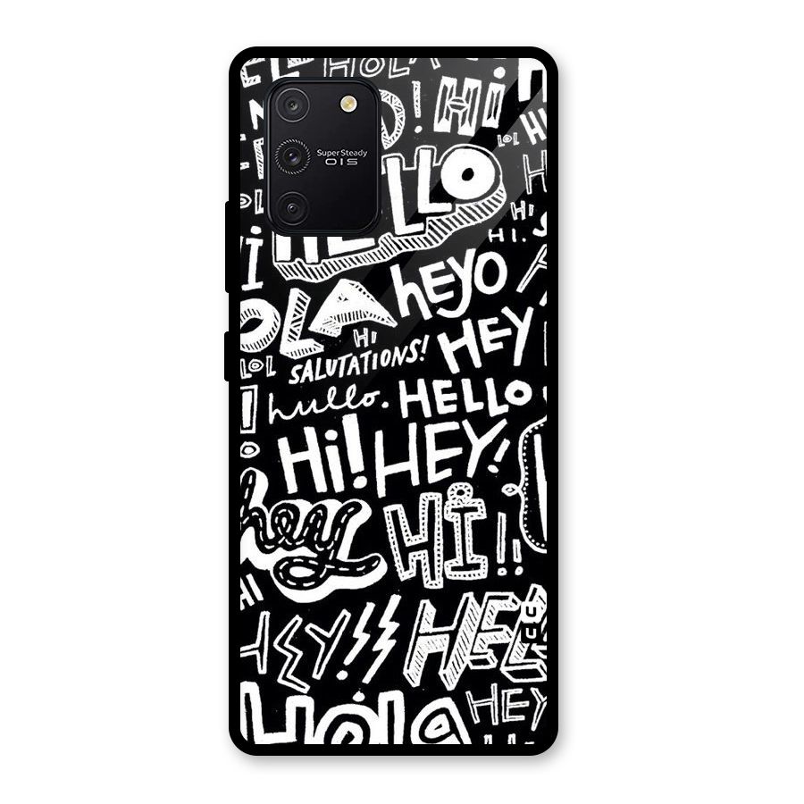 My Friend Glass Back Case for Galaxy S10 Lite