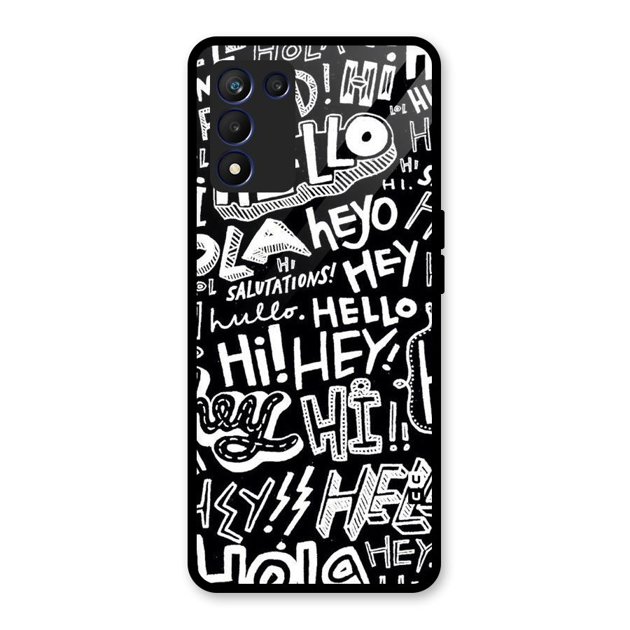 My Friend Glass Back Case for Realme 9 5G Speed