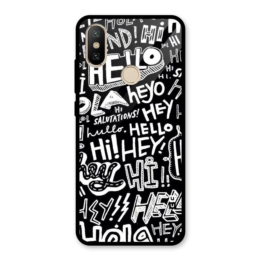 My Friend Glass Back Case for Redmi A2
