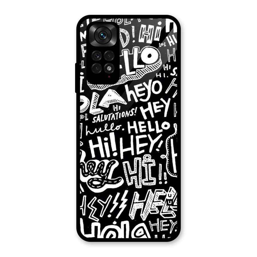 My Friend Glass Back Case for Redmi Note 11S