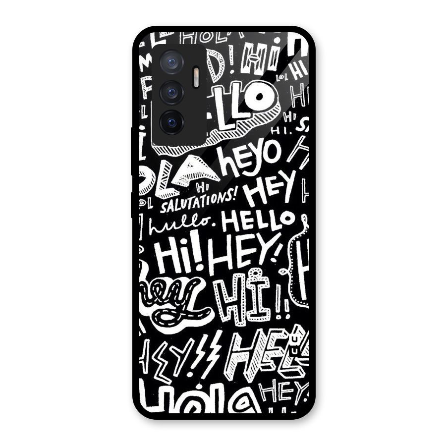 My Friend Glass Back Case for Vivo V23e