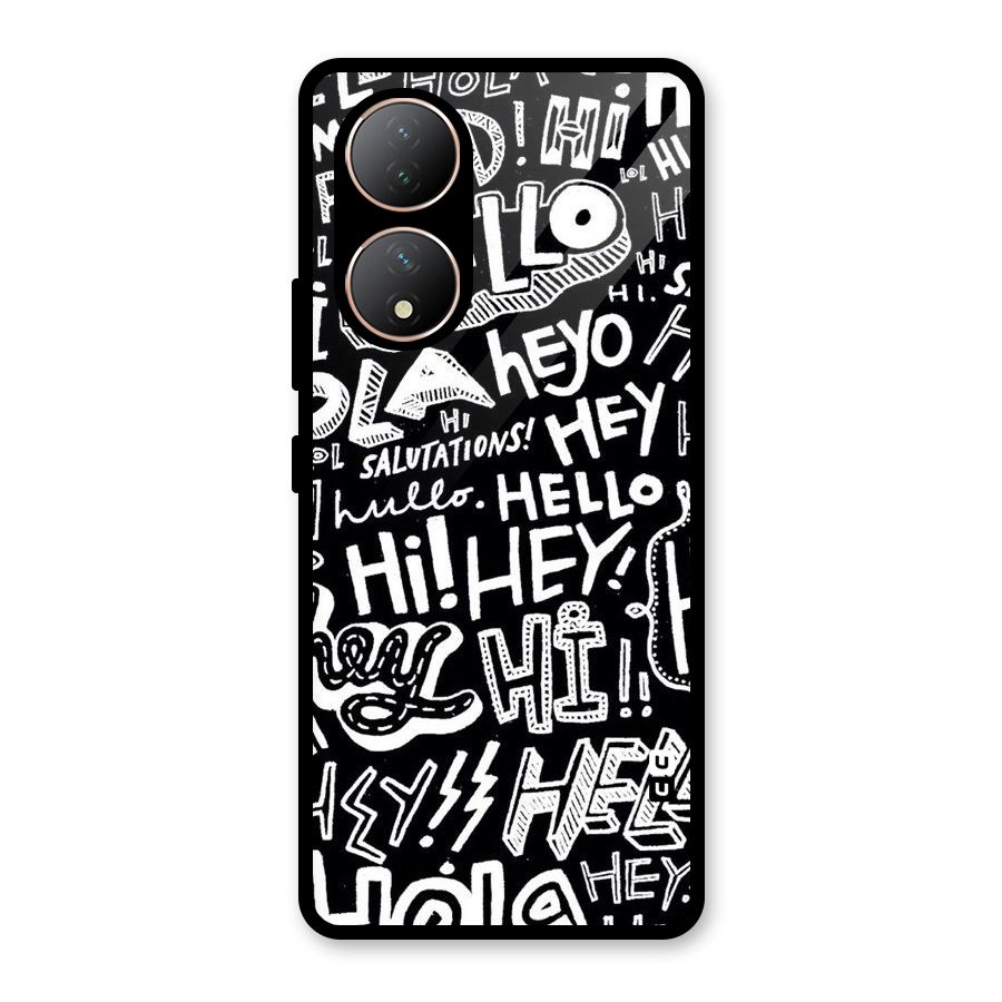My Friend Glass Back Case for Vivo Y100A