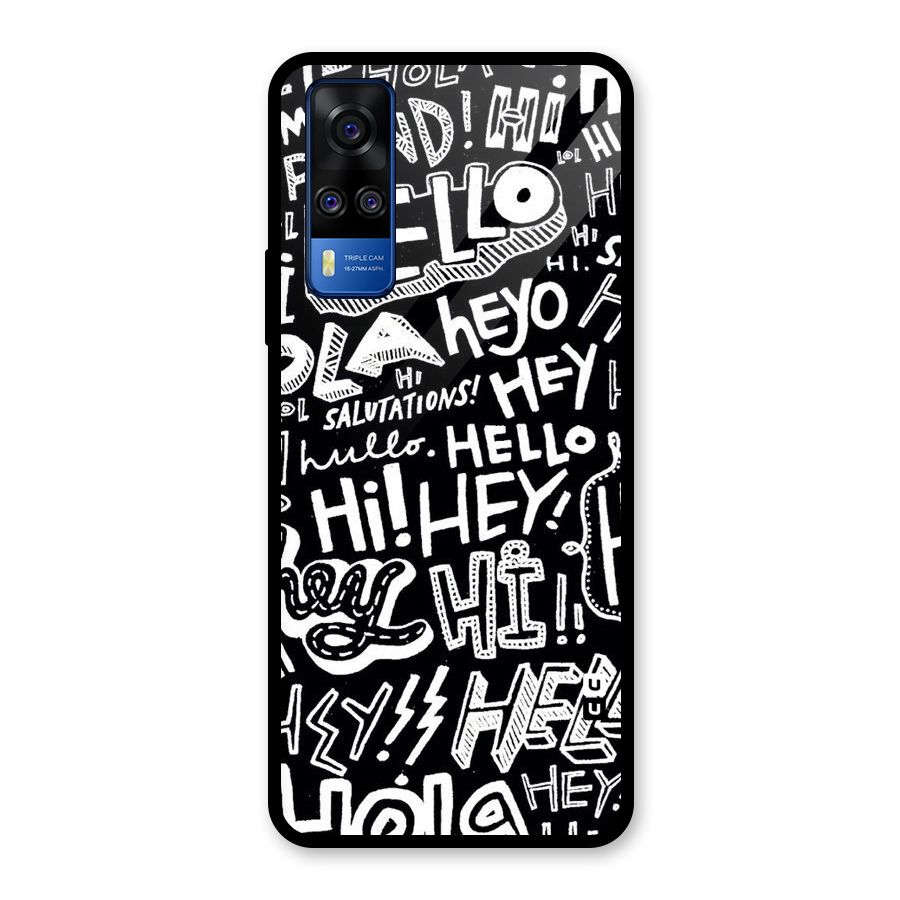My Friend Glass Back Case for Vivo Y31