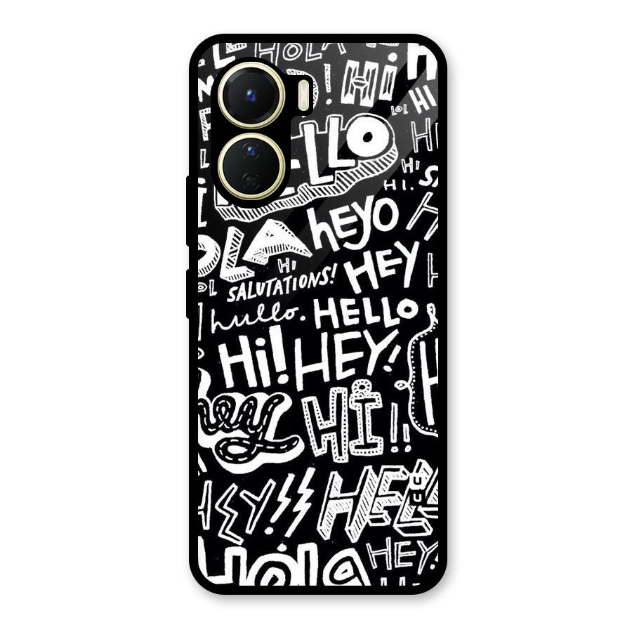 My Friend Glass Back Case for Vivo Y56
