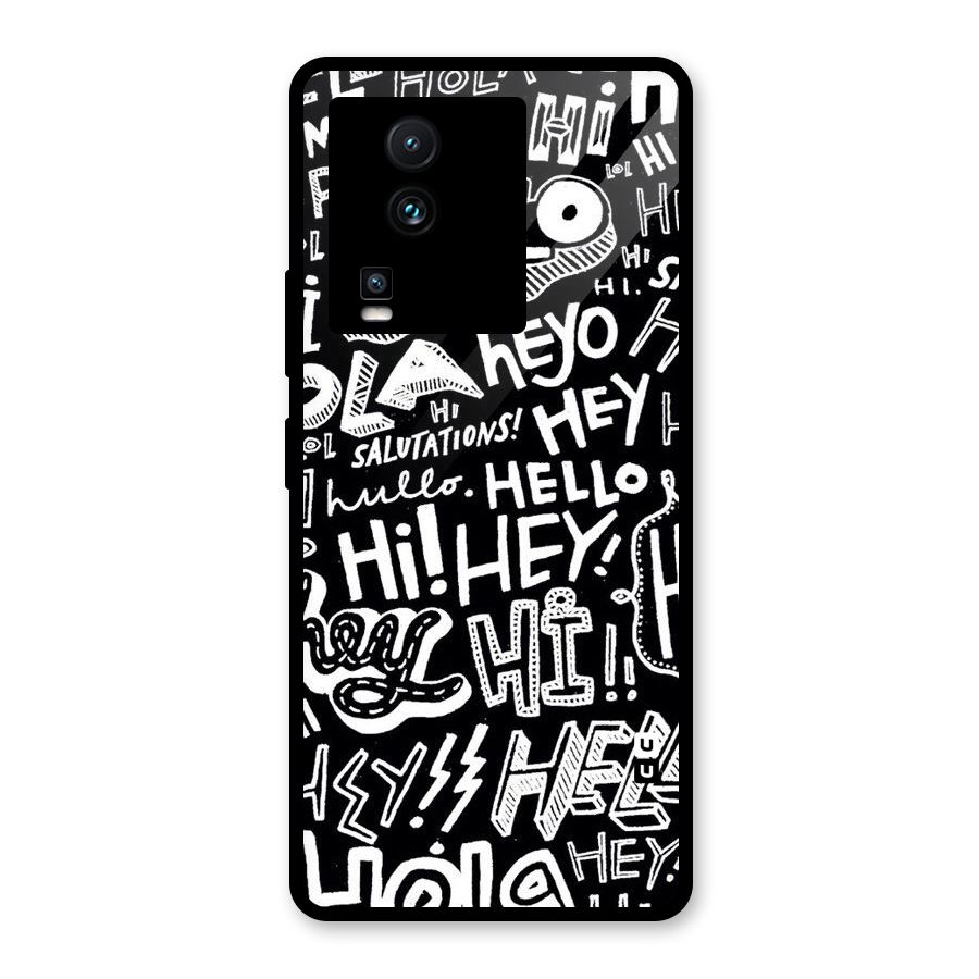 My Friend Glass Back Case for Vivo iQOO Neo 7