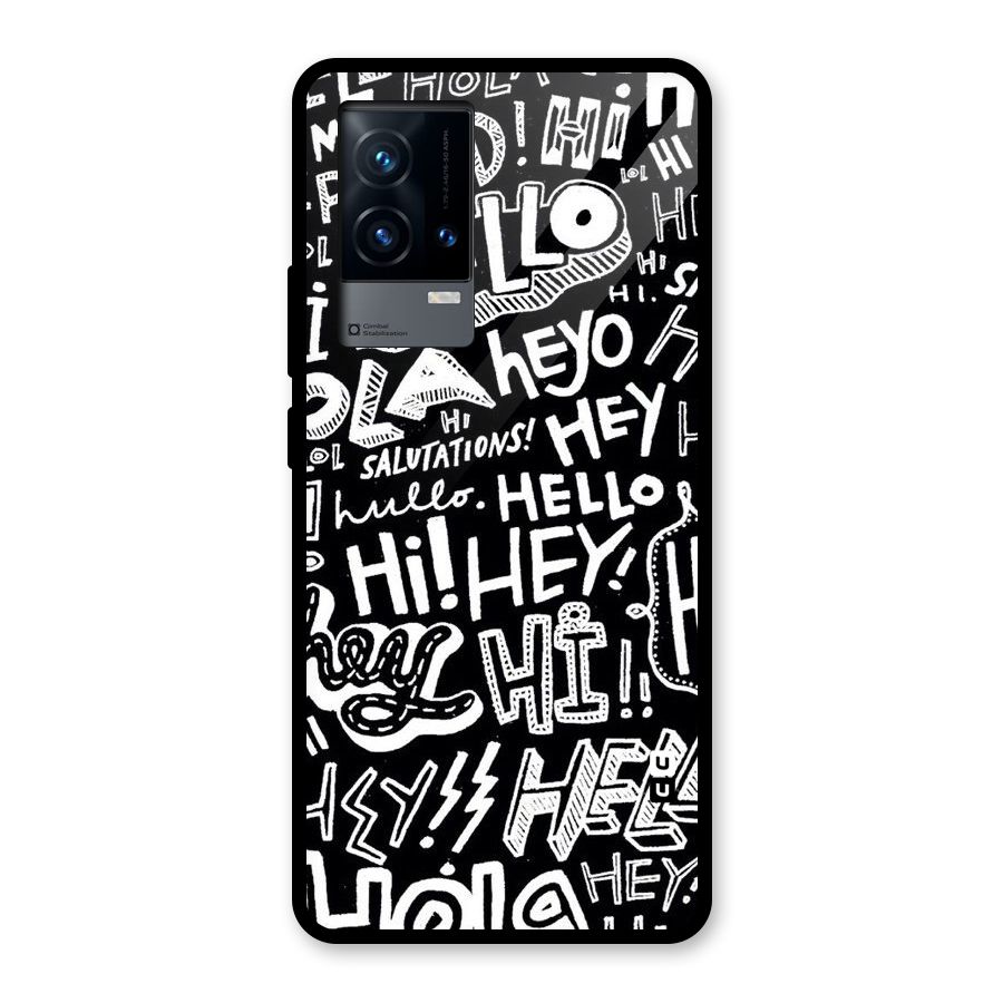 My Friend Glass Back Case for iQOO 9 5G