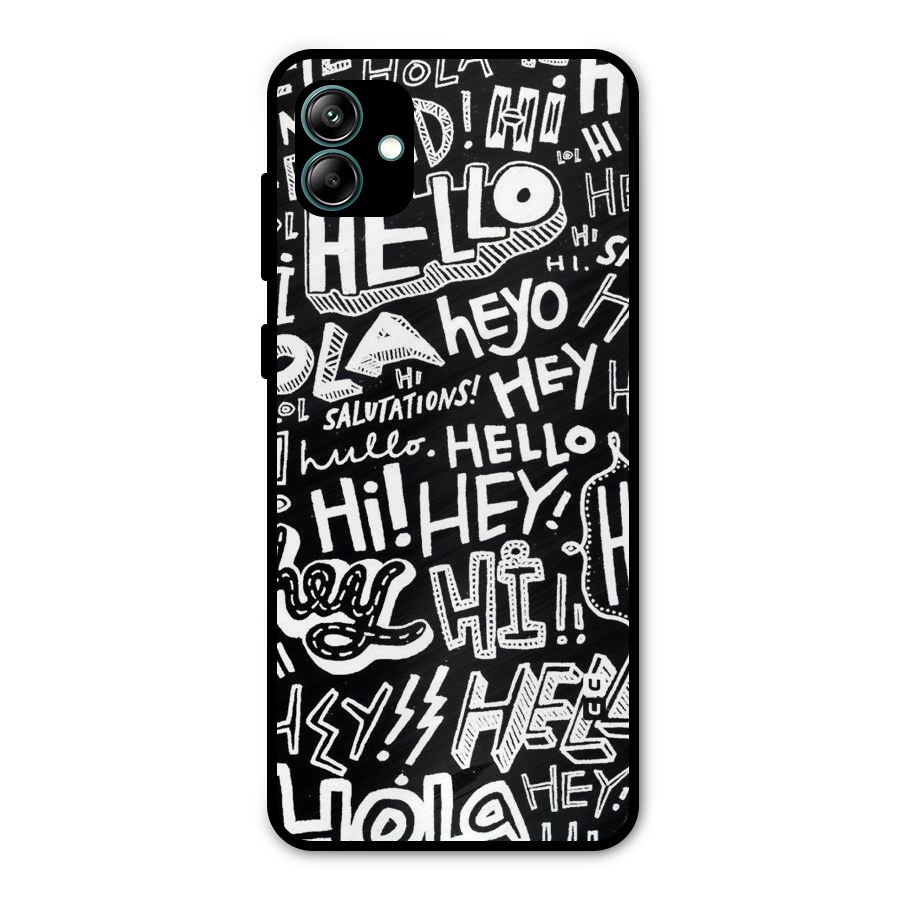 My Friend Metal Back Case for Galaxy A04