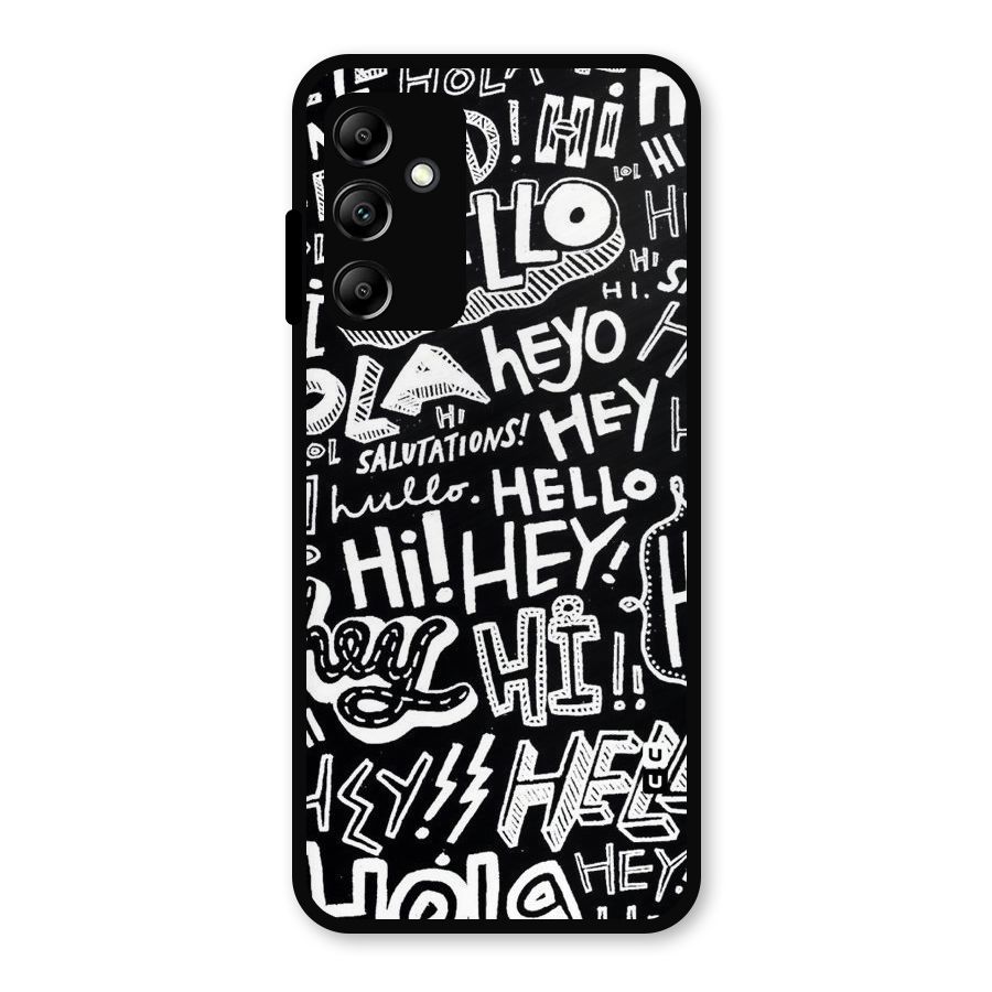 My Friend Metal Back Case for Galaxy A14 5G