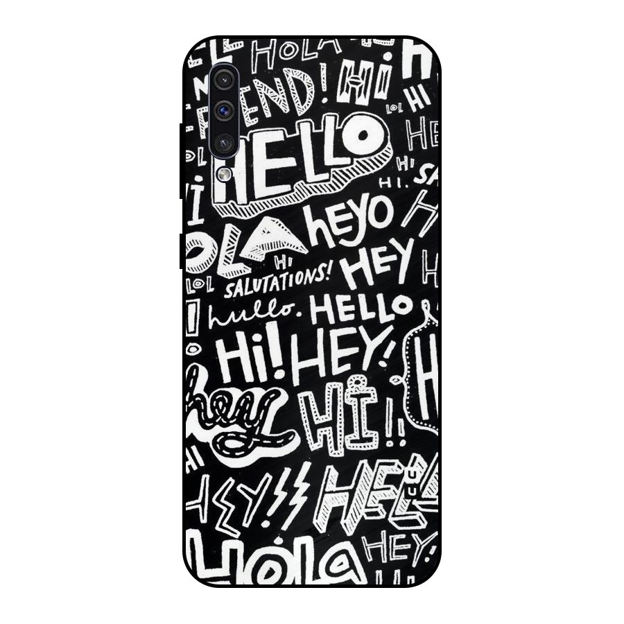 My Friend Metal Back Case for Galaxy A30s