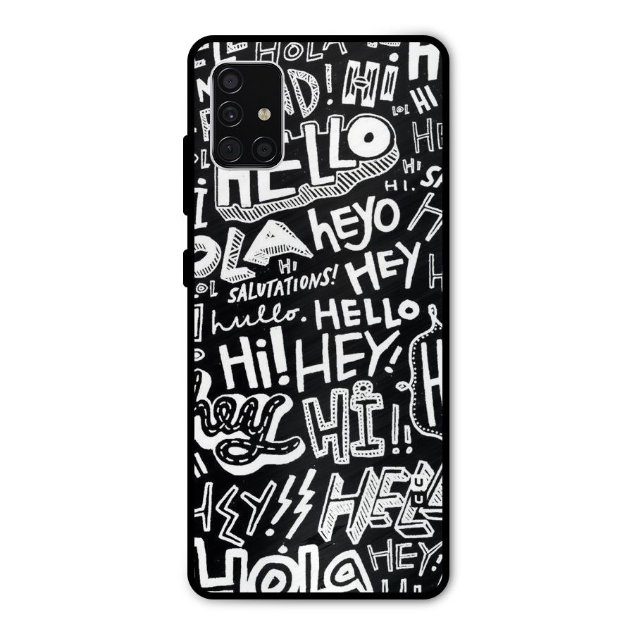 My Friend Metal Back Case for Galaxy A51