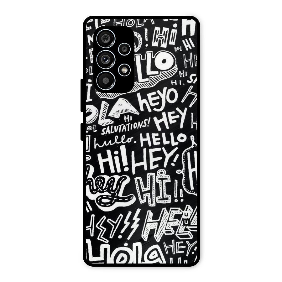 My Friend Metal Back Case for Galaxy A53 5G