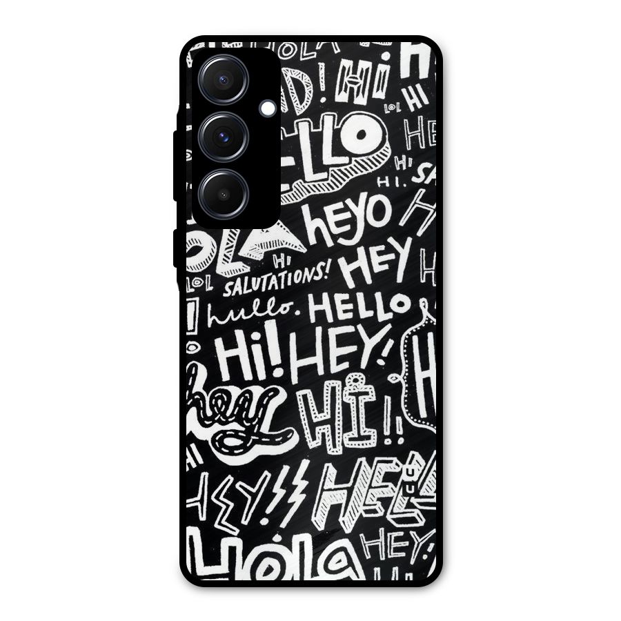 My Friend Metal Back Case for Galaxy A55