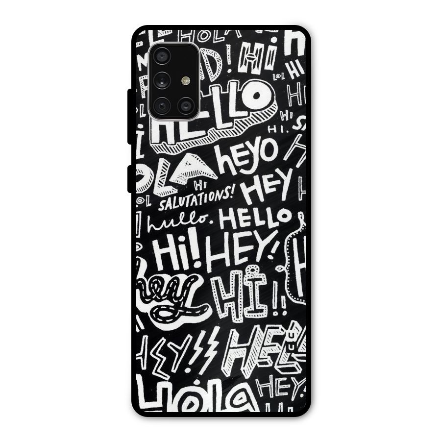 My Friend Metal Back Case for Galaxy A71