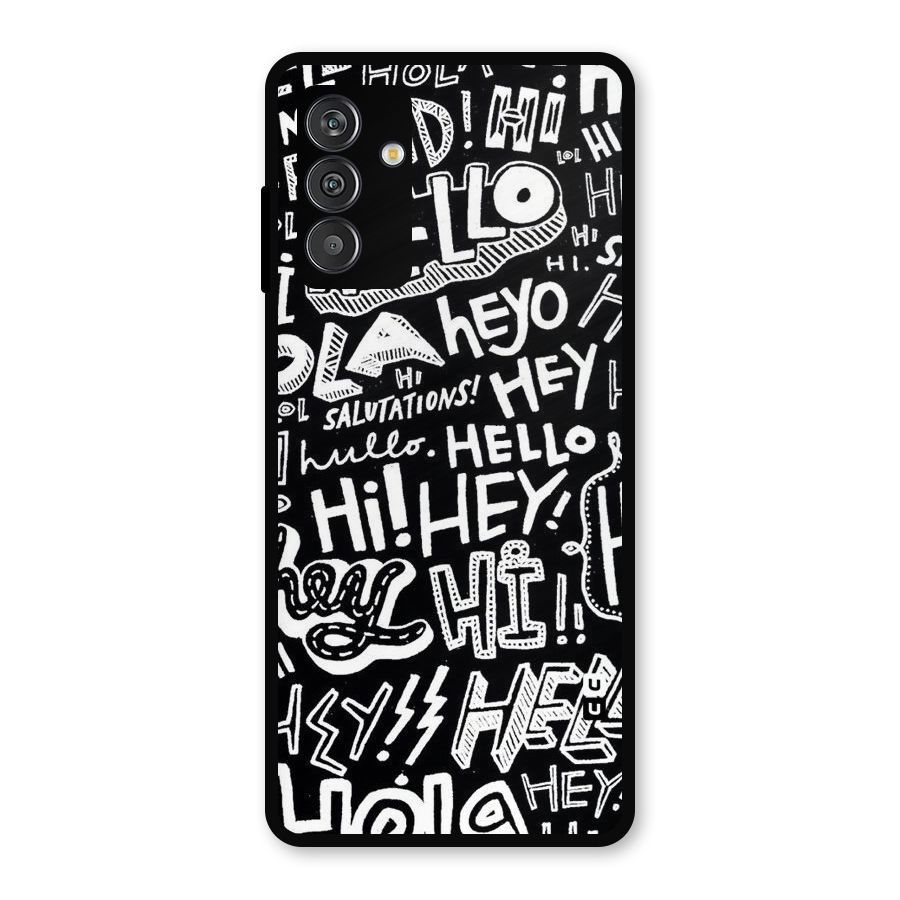 My Friend Metal Back Case for Galaxy F13