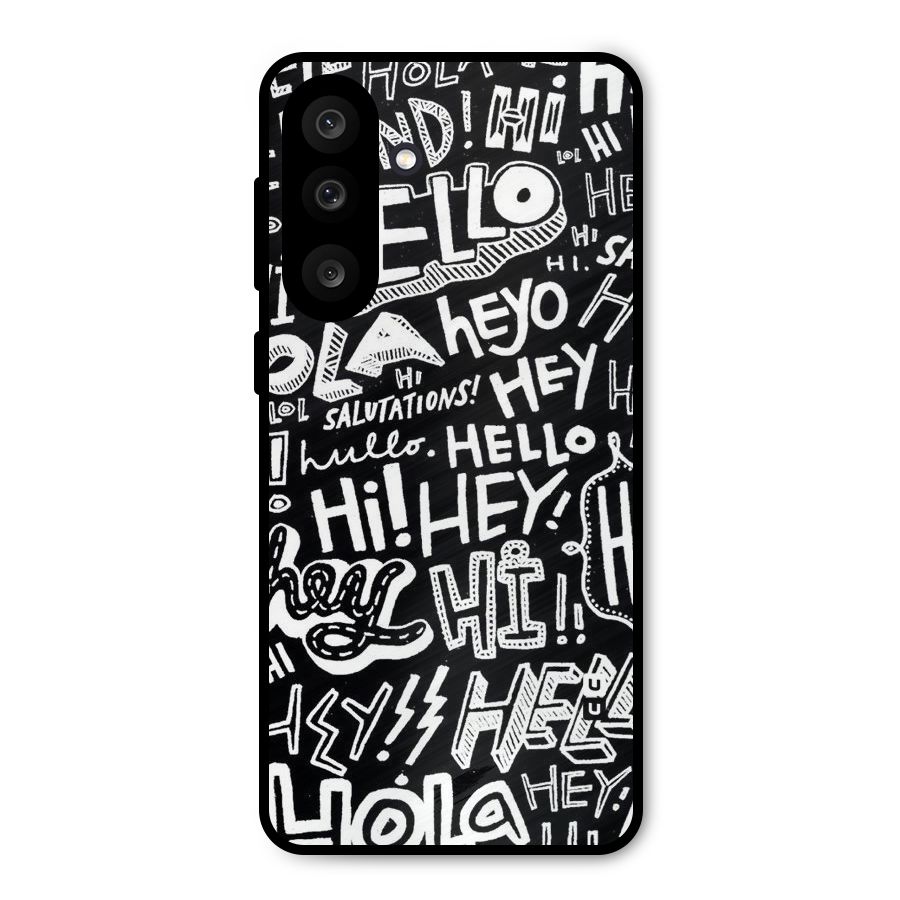 My Friend Metal Back Case for Galaxy F56