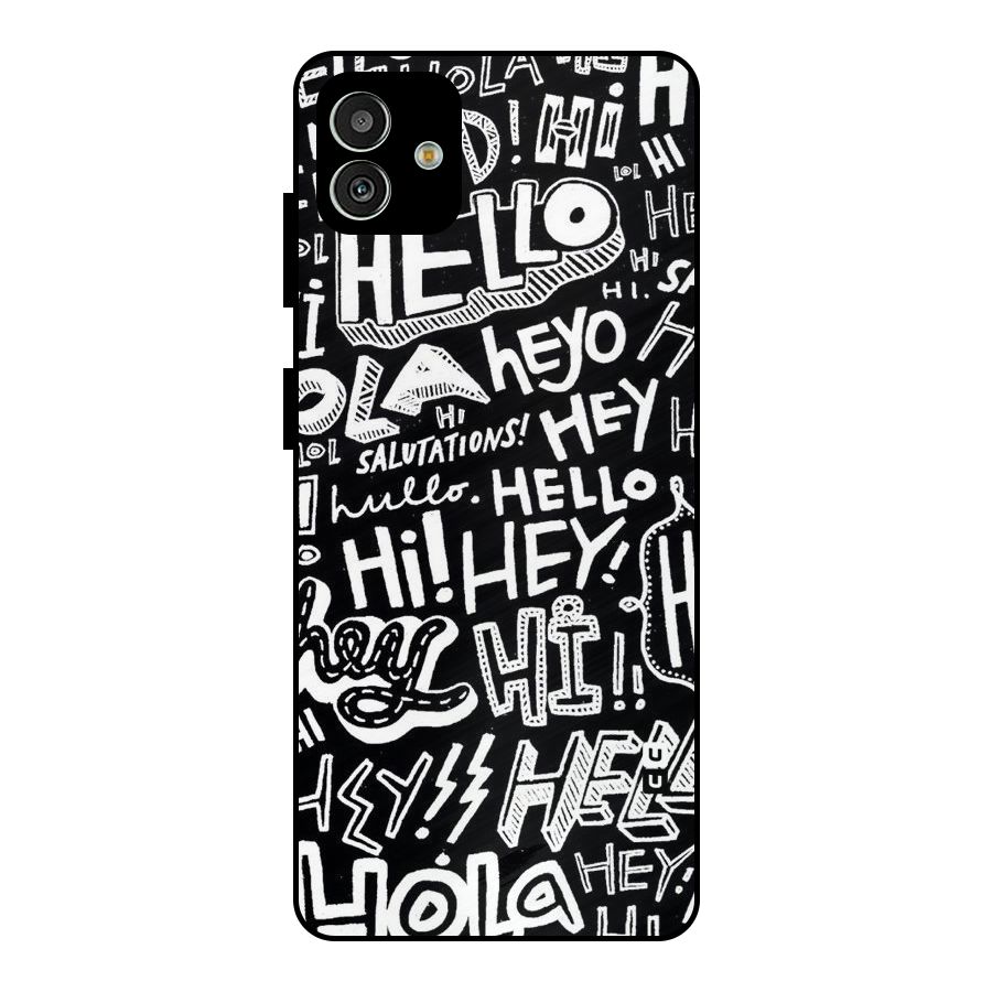 My Friend Metal Back Case for Galaxy M13 5G