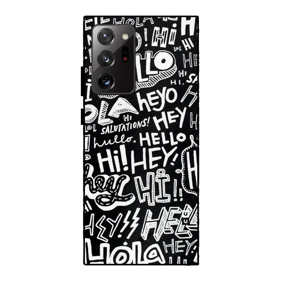 My Friend Metal Back Case for Galaxy Note 20 Ultra