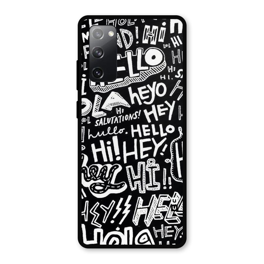 My Friend Metal Back Case for Galaxy S20 FE 5G