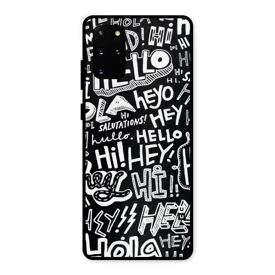 My Friend Metal Back Case for Galaxy S20 Plus