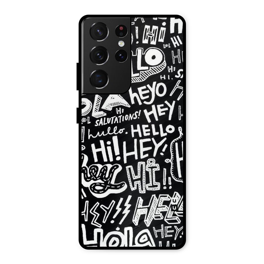 My Friend Metal Back Case for Galaxy S21 Ultra 5G