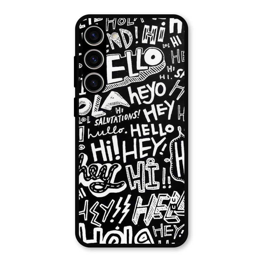 My Friend Metal Back Case for Galaxy S23 Plus
