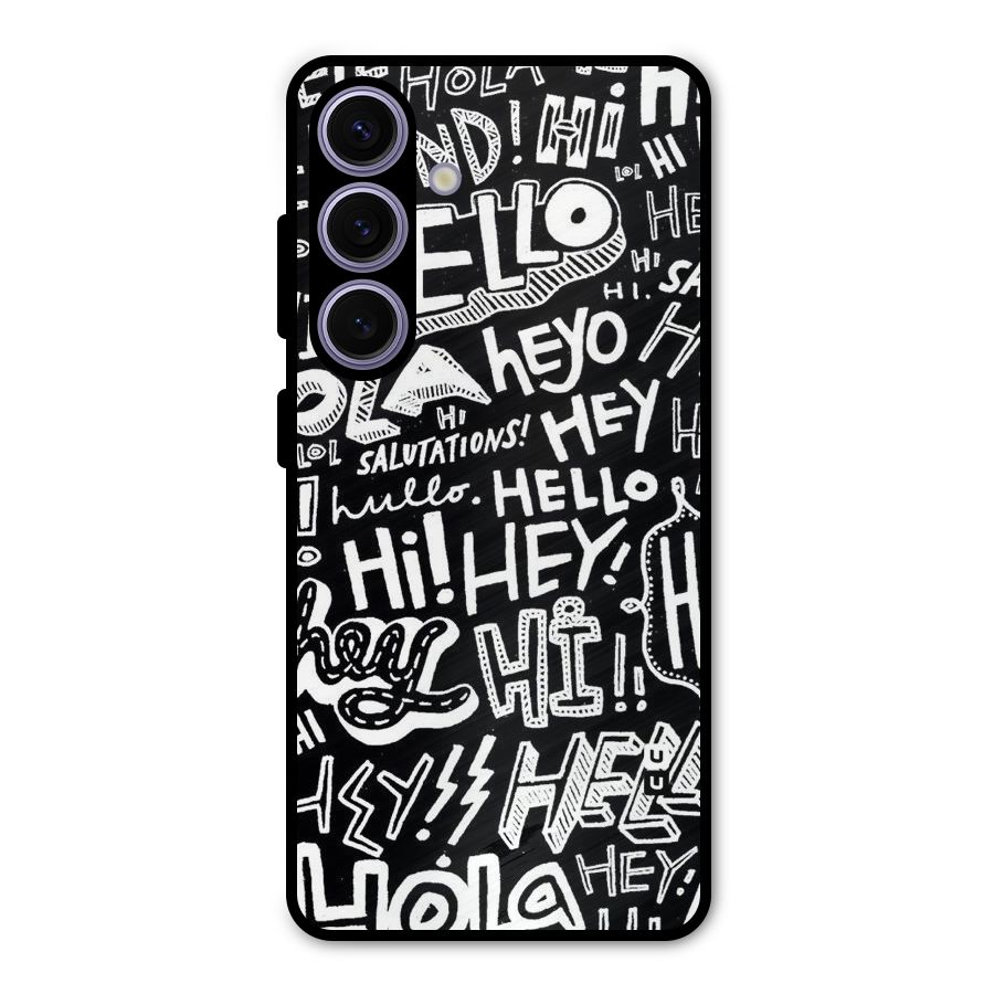 My Friend Metal Back Case for Galaxy S24