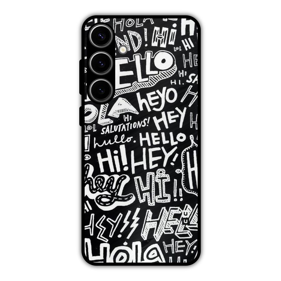 My Friend Metal Back Case for Galaxy S24 Plus