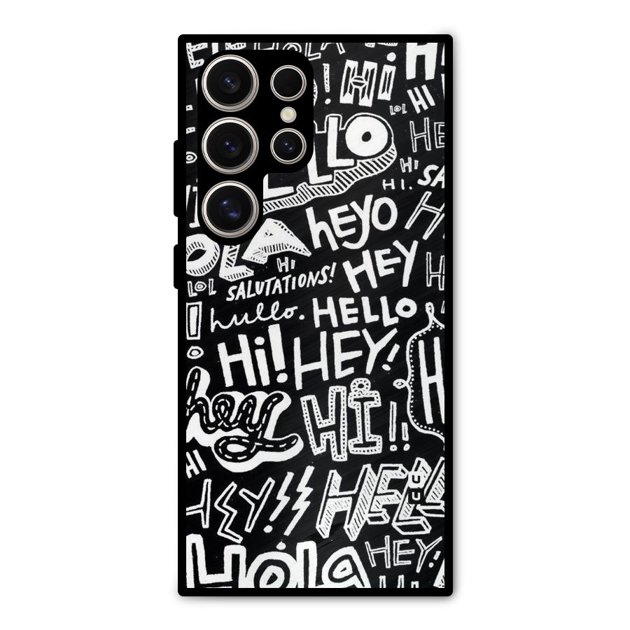 My Friend Metal Back Case for Galaxy S24 Ultra