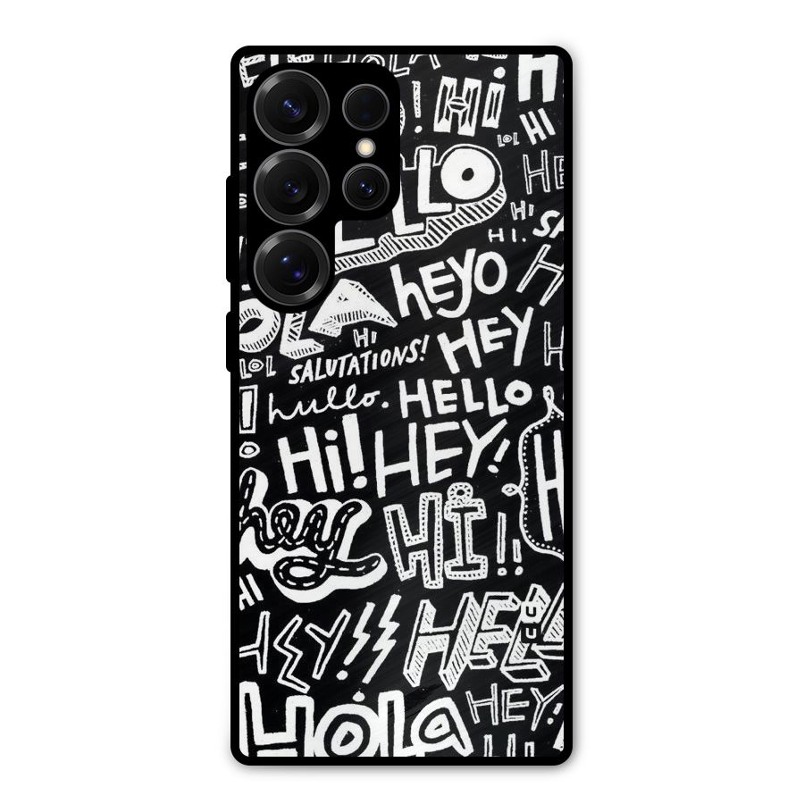 My Friend Metal Back Case for Galaxy S25 Ultra