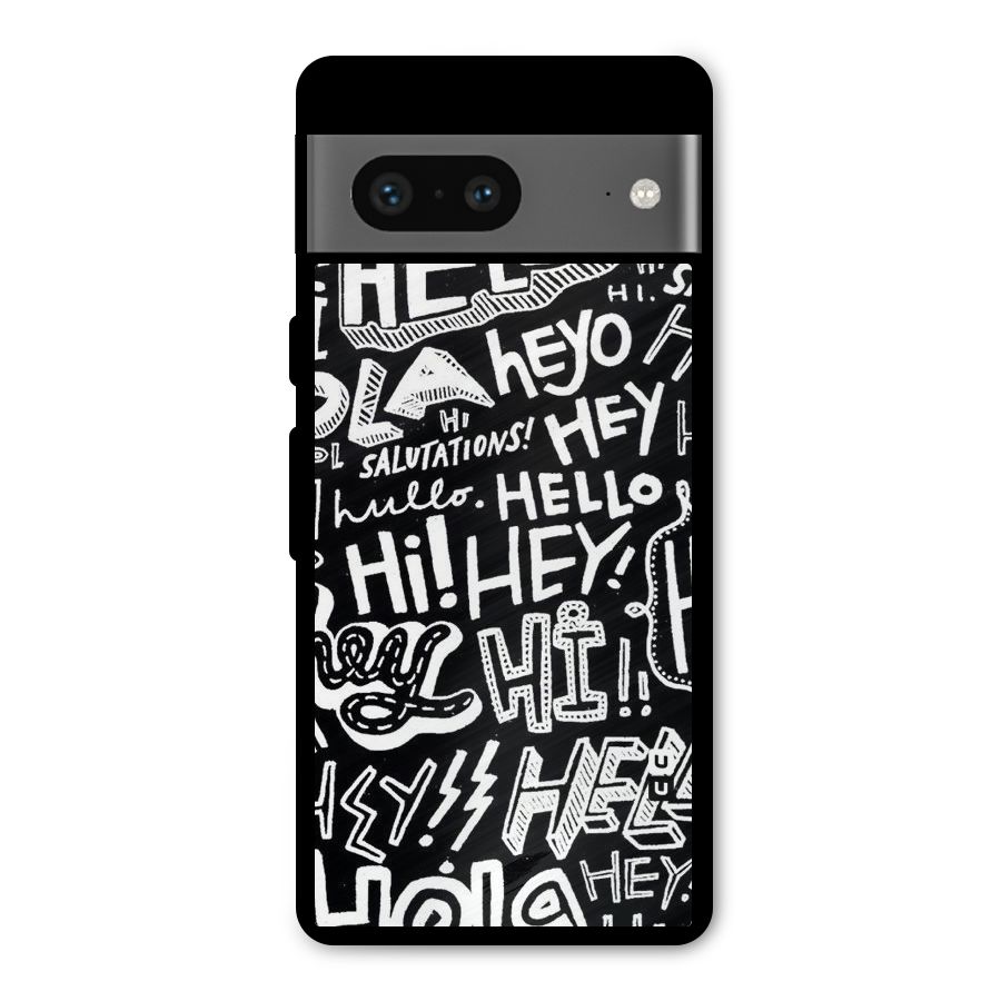 My Friend Metal Back Case for Google Pixel 7