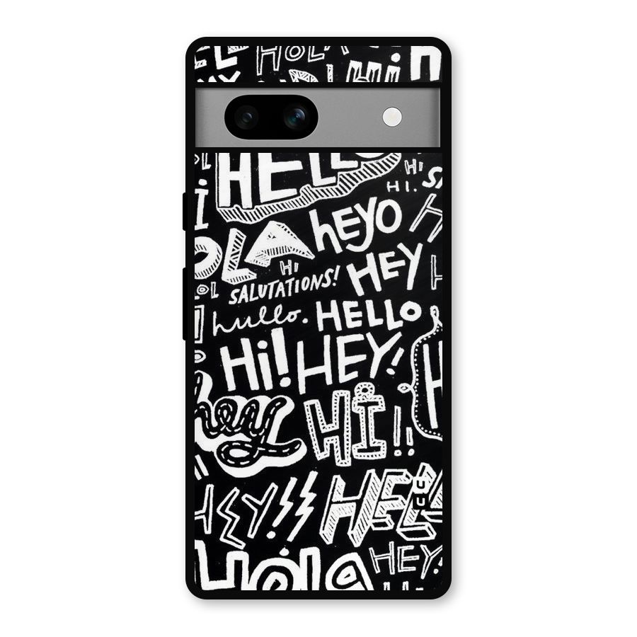 My Friend Metal Back Case for Google Pixel 7a