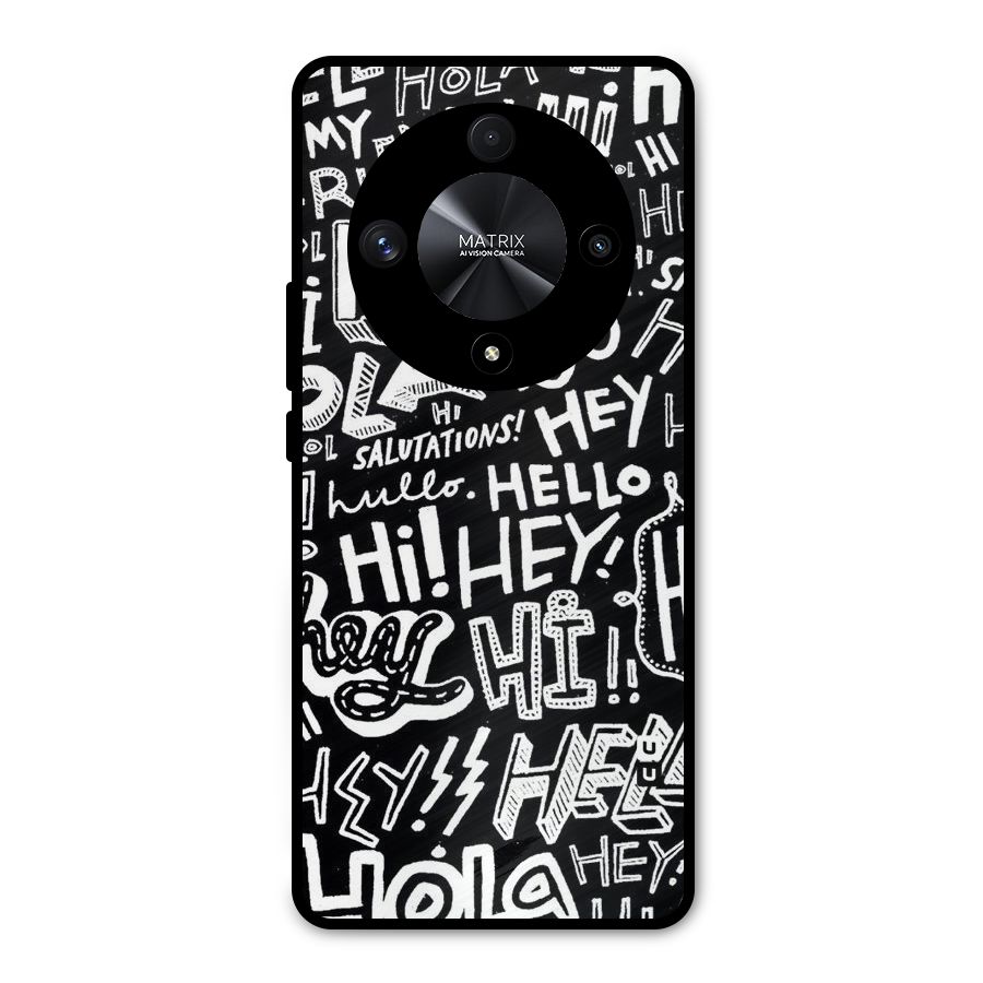My Friend Metal Back Case for Honor X9b