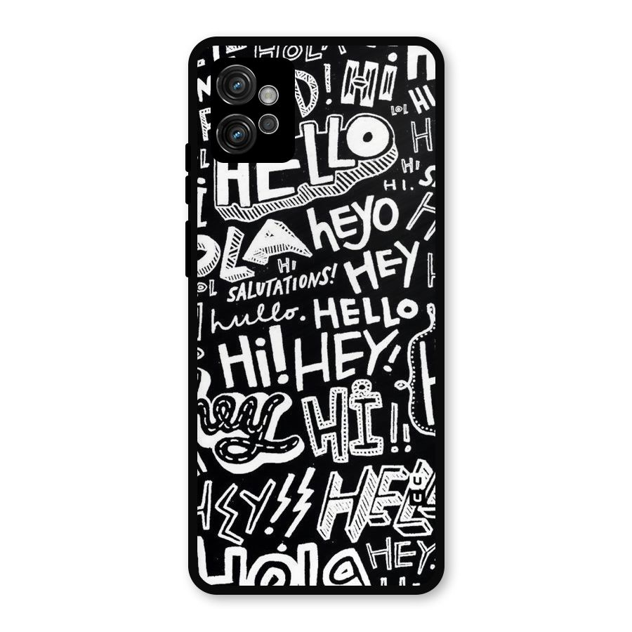 My Friend Metal Back Case for Moto G32