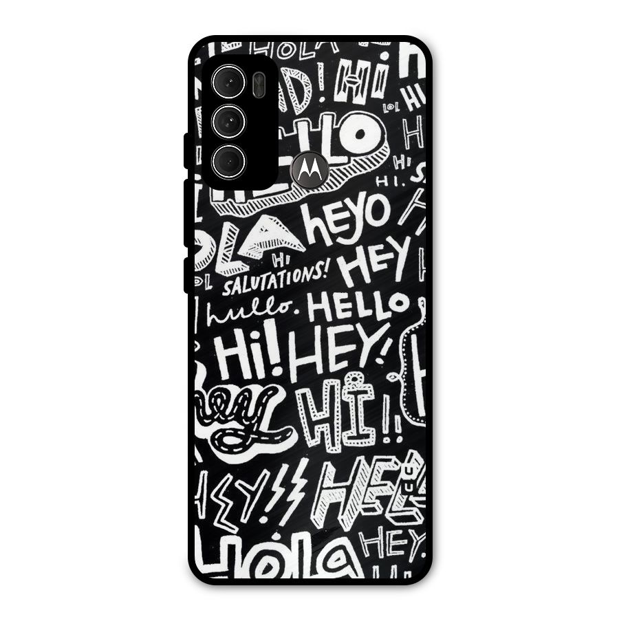 My Friend Metal Back Case for Moto G60