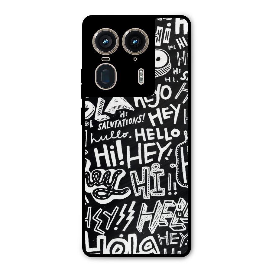 My Friend Metal Back Case for Motorola Edge 50 Ultra