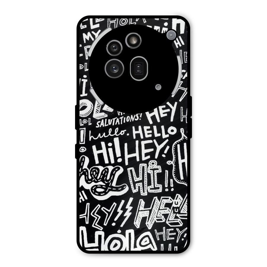 My Friend Metal Back Case for Nothing Phone 3a Pro