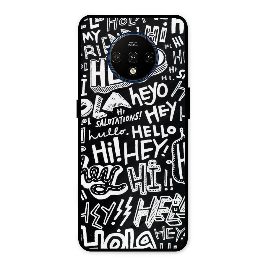 My Friend Metal Back Case for OnePlus 7T